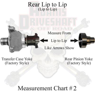 JK Rear 1350 Solid CV Driveshaft 4 Door Adams Driveshaft