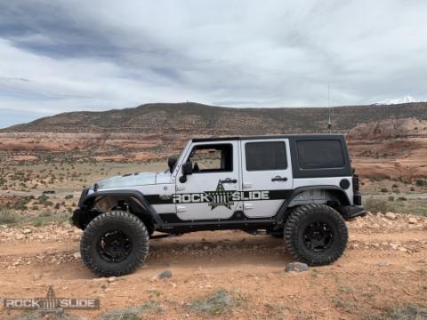 JK 4 Door Step Slider Rocker Guards Rock Slide Engineering