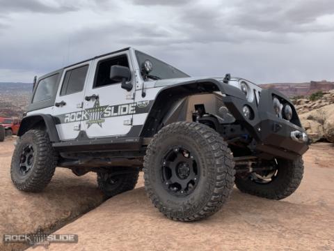 JK 4 Door Step Slider Rocker Guards Rock Slide Engineering