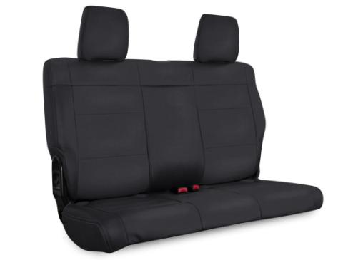 Rear Seat Cover for 13-18 Jeep Wrangler JKU 4 Door All Black PRP Seats