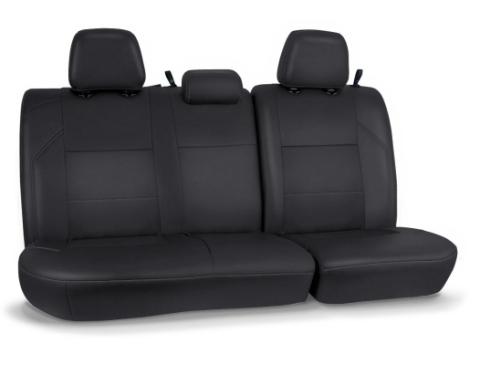 Rear Bench Cover for 2016-2023Toyota Tacoma Double Cab All Black PRP Seats