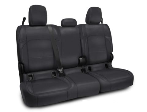Rear Bench Cover for Jeep Gladiator JT with no Armrest All Black PRP Seats