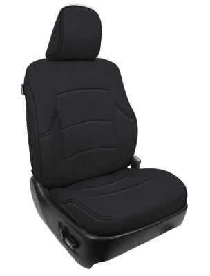 Front Seat Covers for 2011-Up Toyota 4Runner Pair All Black PRP Seats