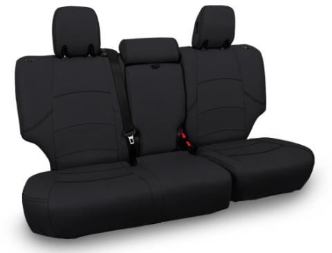 Rear Bench Cover for 2011-2024 Toyota 4Runner 5-seat model All Black PRP Seats