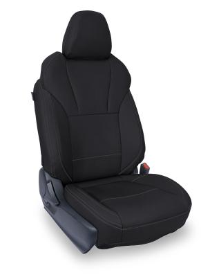 Front Seat Covers for 2018-2023 Subaru Crosstrek Pair All Black PRP Seats