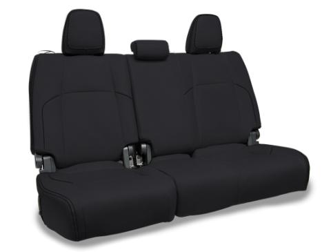 Rear Bench Covers for 2024 Toyota Tacoma All Black PRP Seats
