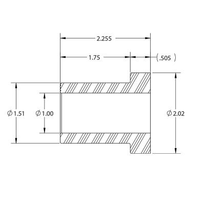 2 Inch Urethane Half Bushing SDHQ Offroad