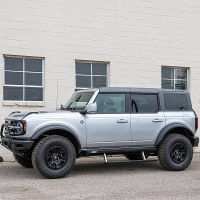 Bronco Side Step Sliders For 21-Pres Bronco 4 Door Models Set Rock Slide Engineering