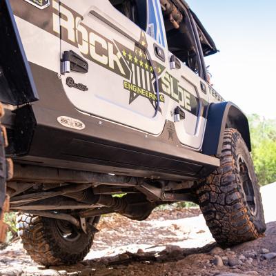 Jeep JK Side Step Slider Set For 07-18 Wrangler JK 4 Door Models Set Rock Slide Engineering