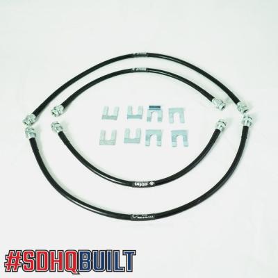 10-14 Raptor Front and Rear Brakeline Kit Front +0 Rear +2 4 Piece Kit SDHQ Offroad