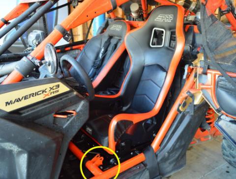 Composite Seat Mounting Kit for Can-Am Maverick X3 PRP Seats