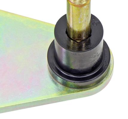 Boomerang Leaf Spring Shackles 87-95 Wrangler YJ Rear Includes Urethane Bushings HD Greasable Bolts Pair RockJock 4x4