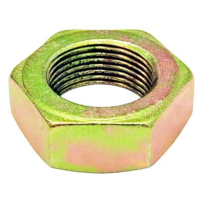 Jam Nut 1 1/4 Inch-12 Right Hand Thread Gold Zinc, Each RockJock 4x4