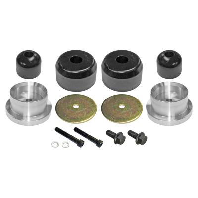 Bump Stop Kit 97-06 Wrangler TJ/LJ Rear Includes Polyurethane Bump Stops Aluminum Spacers Hardware RockJock 4x4