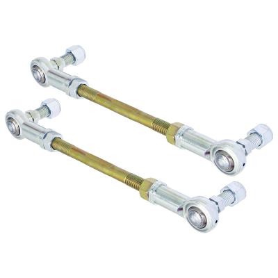 Antirock End Links 6 1/2 Inch Rods Includes RH/LH Heim Joints Hardware Pair RockJock 4x4