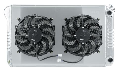 70-81 Camaro/Firebird LS Swap Aluminum Performance Radiator And 12 Inch Fan Kit Cold Case Radiators