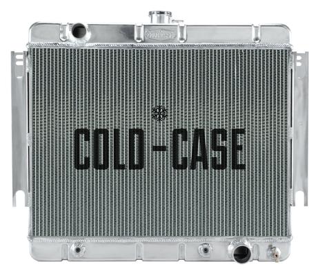 66-68 Impala Aluminum Radiator Stamped Cold Case Radiators