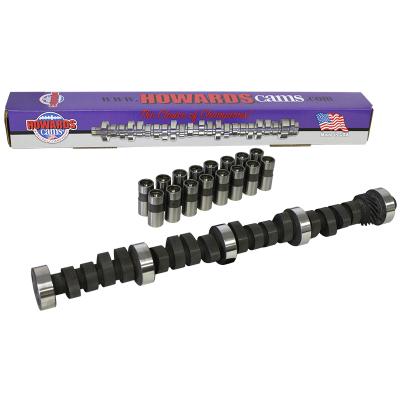 Mechanical Flat Tappet Camshaft & Lifter Kit; 1963 - 1995 Ford 221-302 2400 to 6500 Howards Cams CL210102-12
