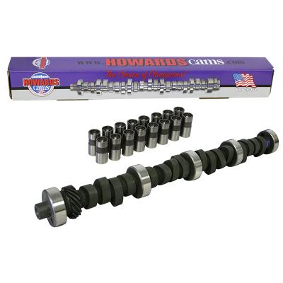 Mechanical Flat Tappet Camshaft & Lifter Kit; 1969 - 1996 Ford 351W 4000 to 7800 Howards Cams CL222532-06