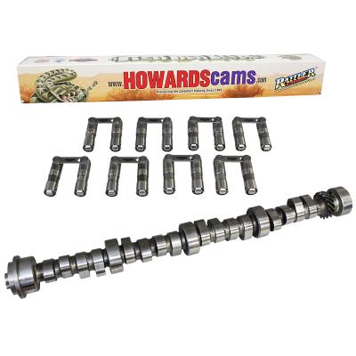 Hydraulic Roller Rattler Camshaft & Lifter Kit; 1967 - 1990 Oldsmobile 260-455 1800 to 5200 Howards Cams CL518005-09