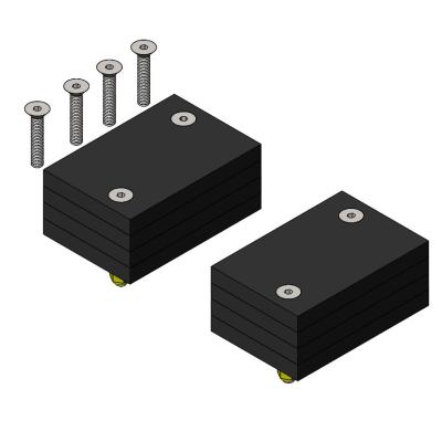 Jeep Gladiator Rear Bump Stop Extensions 2020+ JT Clayton Off Road