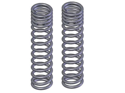 Jeep Grand Cherokee Dual Rate 6.0 Inch Front Coil Springs 1999-2004 WJ Clayton Off Road