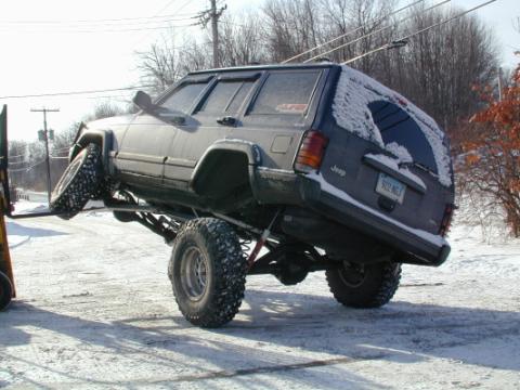 Jeep Cherokee 8.0 Inch Long Arm Lift Kit W/Rear Coil Conversion 1984-2001 XJ Clayton Off Road