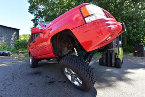 Jeep Grand Cherokee 5.0 Inch Long Arm Lift Kit 1993-1998 ZJ Clayton Off Road