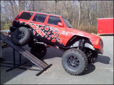 Jeep Cherokee 8.0 Inch Pro Series 3 Link Long Arm Lift Kit W/Rear Coil Conversion 1984-2001 XJ Clayton Off Road