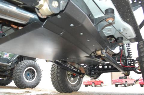 Jeep Wrangler Transfer Case Skid Plate 2004-2006 LJ Clayton Off Road