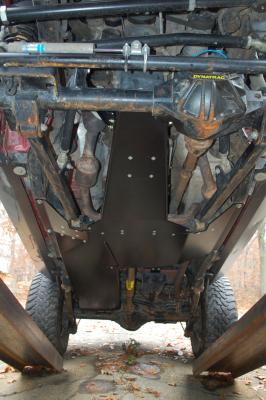 Jeep Wrangler Gas Tank Skid Plate 2007-2018 JK 4 Door Only Clayton Off Road