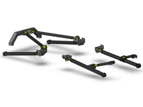 Jeep Wrangler Long Arm Upgrade Kit 1997-2006 TJ Clayton Off Road