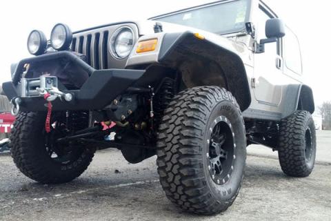 Jeep Wrangler Pro Series 3 Link Long Arm Upgrade Kit 1997-2006 TJ Clayton Off Road
