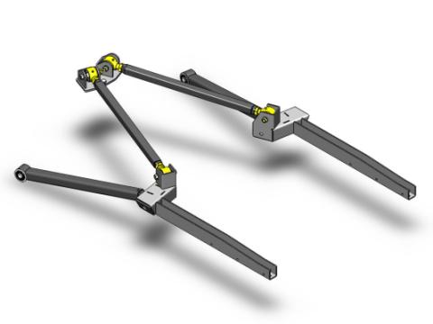 Jeep Grand Cherokee Rear Long Arm Upgrade Kit 1999-2004WJ Clayton Off Road