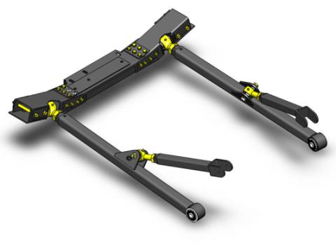 Jeep Wrangler Front Long Arm Upgrade Kit 2007-2018 JK Clayton Off Road