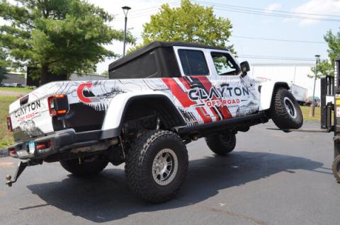 2020-Present Jeep Gladiator JT Premium Rear Long Arm Upgrade Kit Clayton Off Road