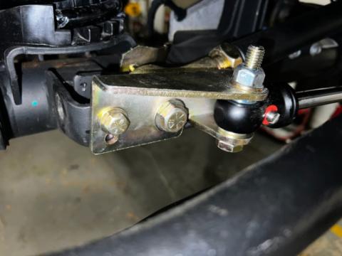 Jeep Wrangler Steering Stabilizer Relocation Bracket 2007-2018+ JK/JL/JT Clayton Off Road