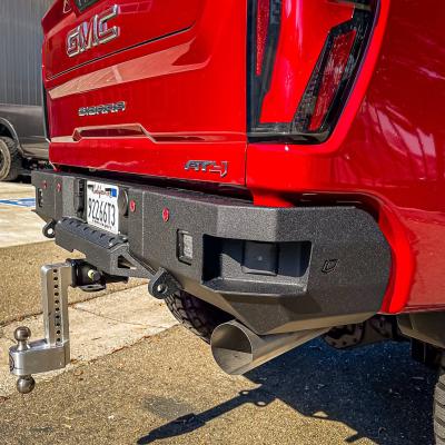 20-24 GMC Sierra 2500/3500 Octane Rear Bumper- With Parking Sensors Chassis Unlimited