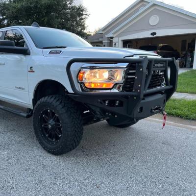 19-23 RAM 2500/3500 Octane Front Winch Bumper W/ Guard No Parking Sensors