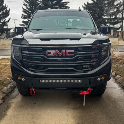 22-24 GMC Sierra 1500 Octane Front Winch Bumper Yes Parking Sensors Chassis Unlimited