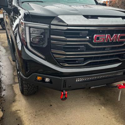 22-24 GMC Sierra 1500 Octane Front Winch Bumper Yes Parking Sensors Chassis Unlimited