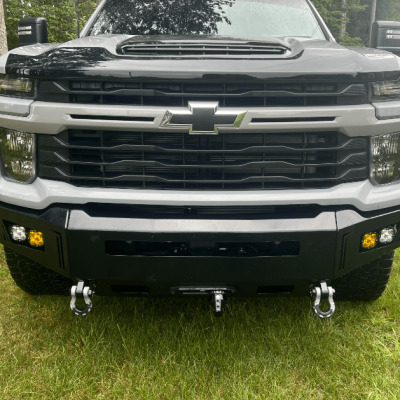 24-Present Chevrolet Silverado 2500/3500 Octane Series Front Winch Bumper Yes Parking Sensors Chassis Unlimited