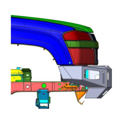 04-14 Chevrolet Colorado Octane Front Winch Bumper Chassis Unlimited