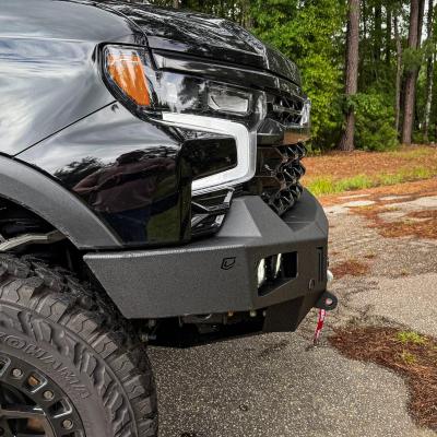 23-25 Chevrolet 1500 ZR2 Octane Front Winch Bumper No Parking Sensors Chassis Unlimited