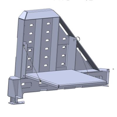 Swing Out Bumper Folding Table Chassis Unlimited