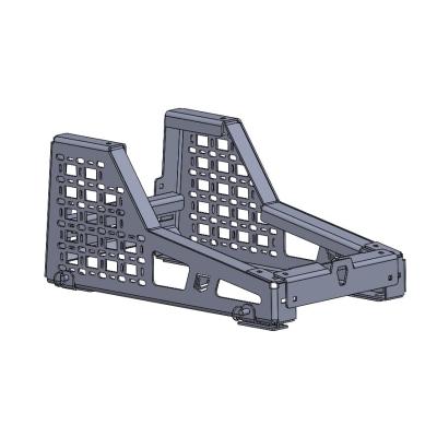Tactical Series Bed-Mount Spare Tire Carrier Chassis Unlimited