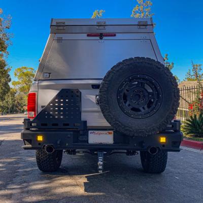 09-18 Ram 1500 Octane Dual Swing Out Rear Bumper No Parking Sensors No Dual Exhaust Chassis Unlimited