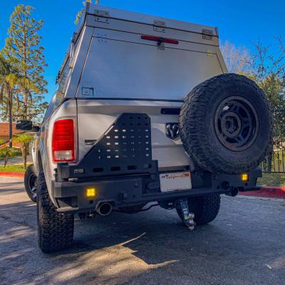 09-18 Ram 1500 Octane Dual Swing Out Rear Bumper No Parking Sensors No Dual Exhaust Chassis Unlimited