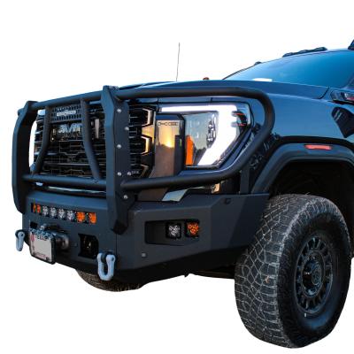 24-Present GMC Sierra 2500/3500 Attitude Front Winch Bumper W/ Guard No Parking Sensors Chassis Unlimited