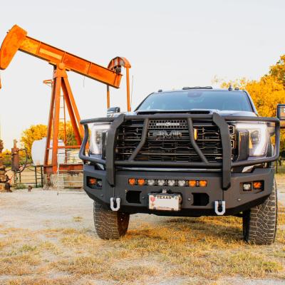 24-Present GMC Sierra 2500/3500 Attitude Front Winch Bumper W/ Guard No Parking Sensors Chassis Unlimited